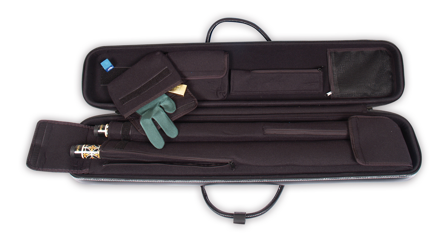 Laperti cue bag De Luxe 2B/6S black - Afbeelding 3