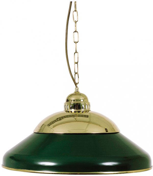 Solo Green Brass Lamp 45cm