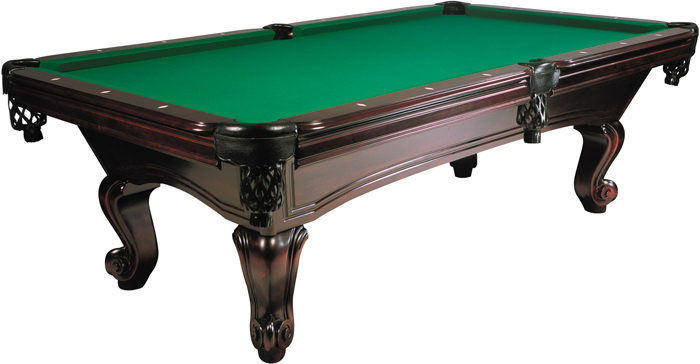 Napoleon pool table 8ft cherry - Wilhelmina