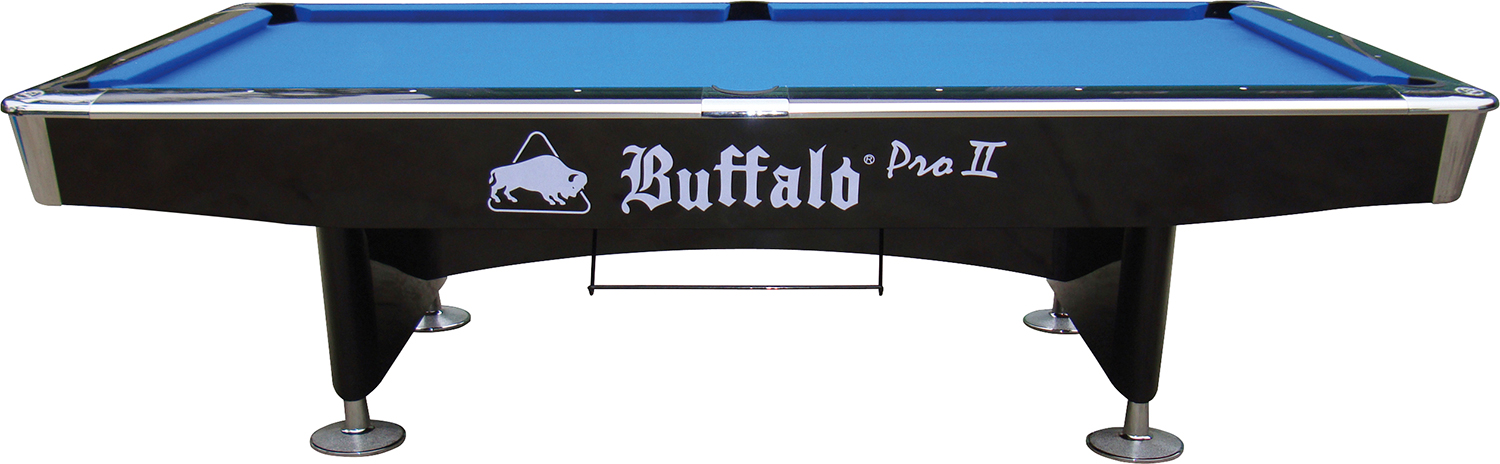 Buffalo Pro-II Billard 9ft schwarz, Einfalltaschen - Afbeelding 3
