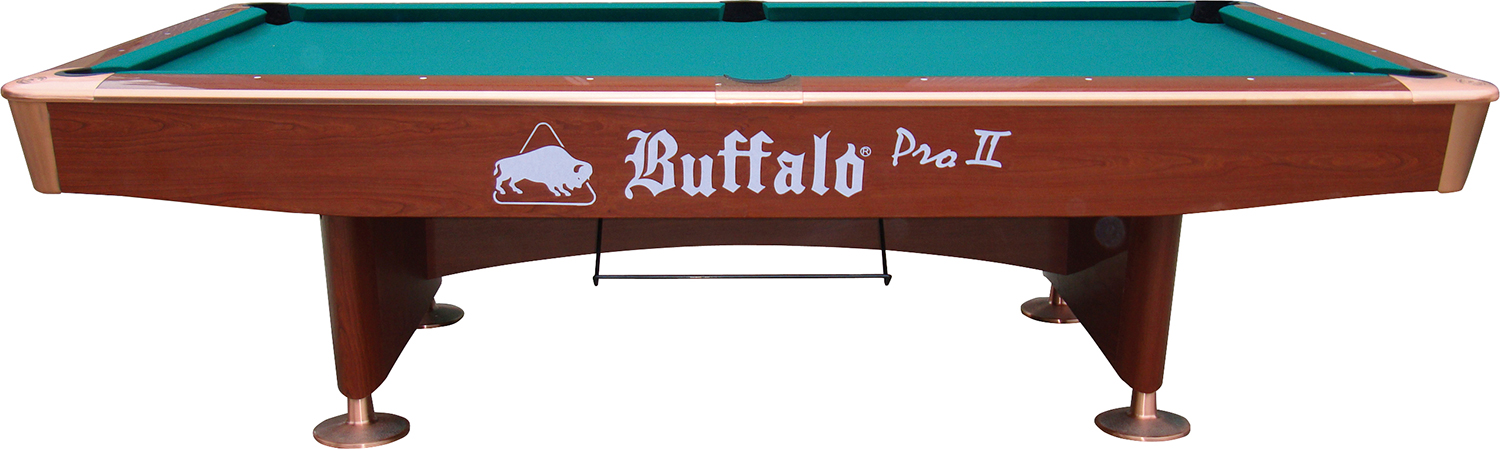 Buffalo Pro-II Billard 9ft braun, Einfalltaschen - Afbeelding 3