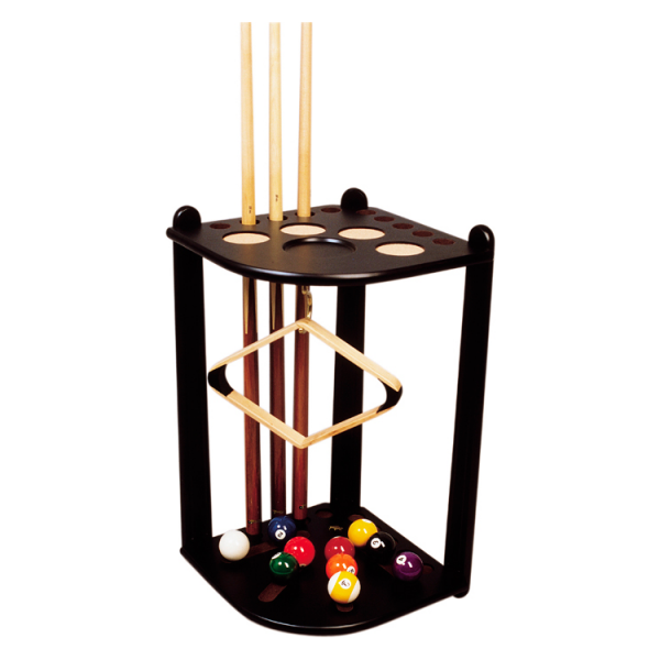 Buffalo cue rack for 10 cues corner model black