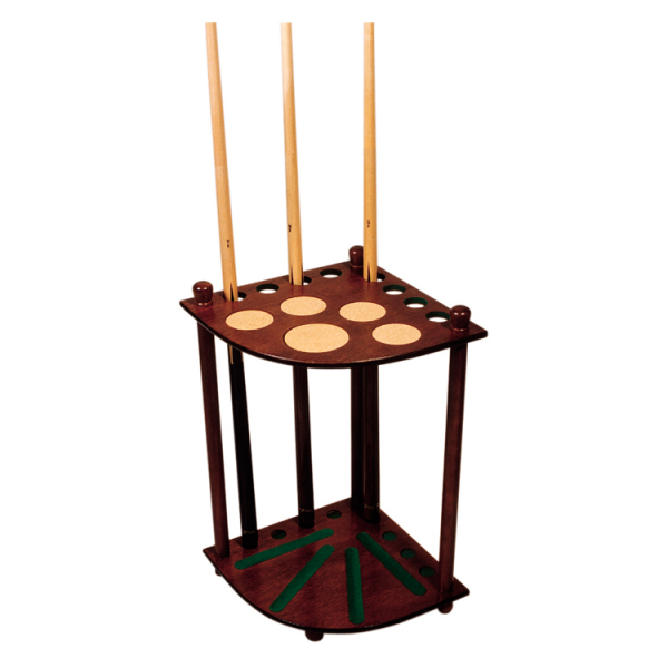 Buffalo cue rack for 8 cues corner model basic bruin