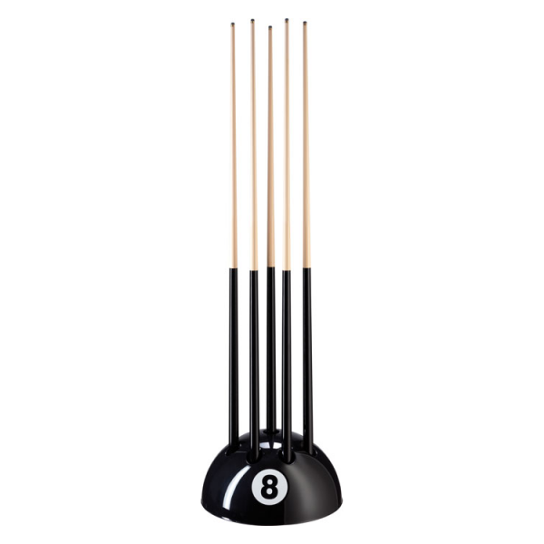 Buffalo cue rack for 9 cues 8-ball black