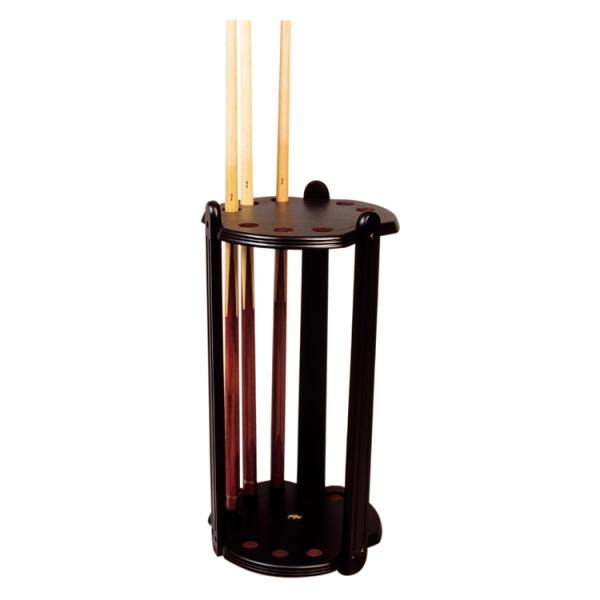 Buffalo cue rack for 9 cues round black
