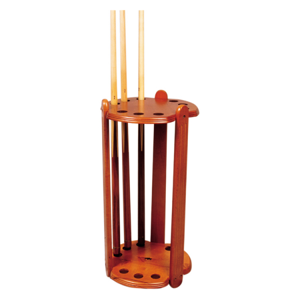 Buffalo cue rack for 9 cues round maple